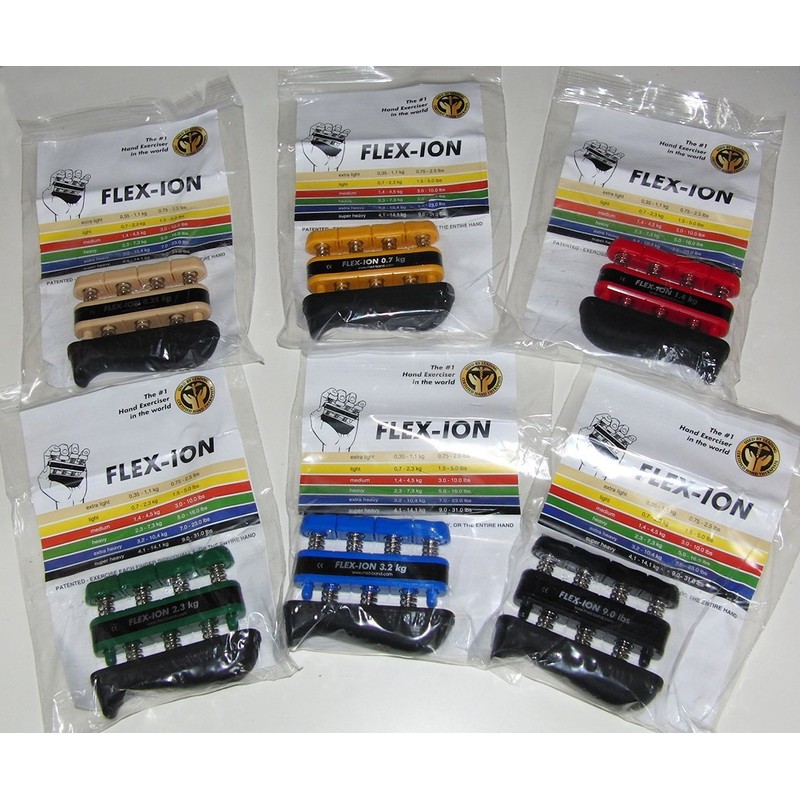 Unknown msd-Europe Flex Yellow (Light) Buttons Feather Rehabilitation Finger Hand