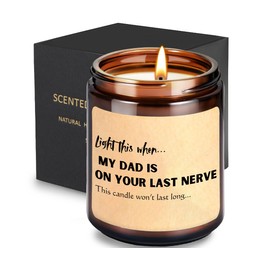 Mother's Day Gifts for Mom from Daughter Son, Lavender Scented Candle for Mom Funny Birthday, Thanksgiving Presents for Mum, Mother-in-Law, Stepmother, Adoptive Mother Present Ideas, Wedding Gifts