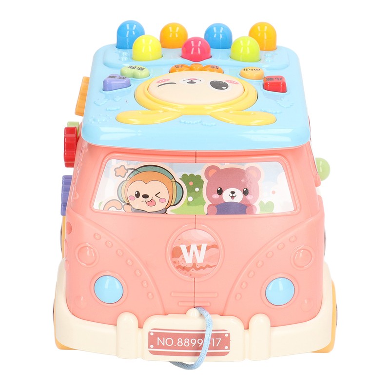 Bus Beat A Mole Toy Educational Sound Light Interactive Musical