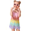 SOLY HUX Toddler Girl's Color Cable Knit Swimsuit Cover up