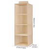 Wardrobe Hanging Storage Bag – Interlayer Drawer-Type Clothes Organizer for