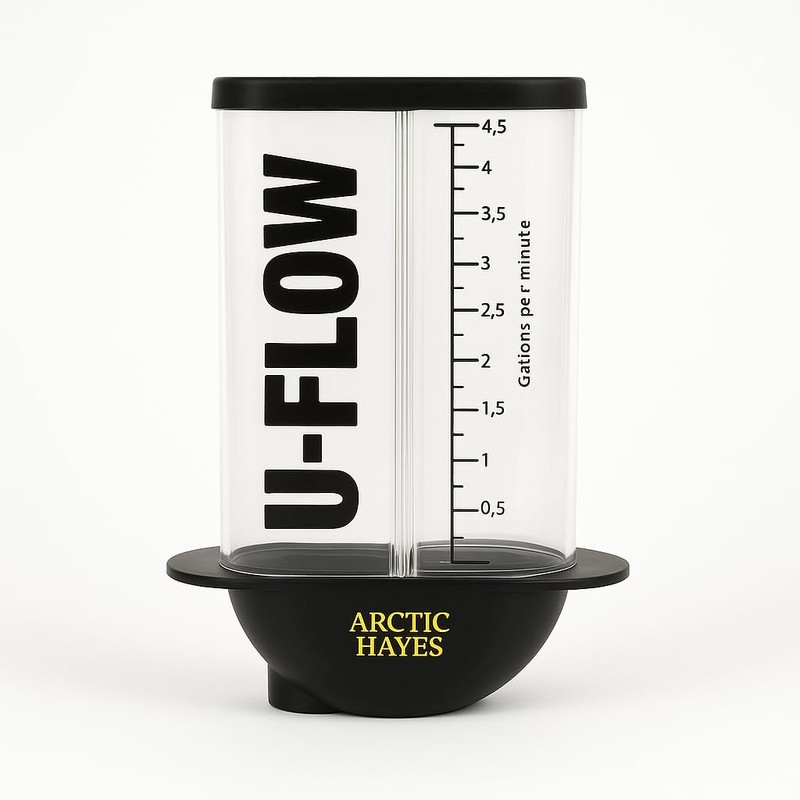 Kudos-Trading U-Flow Handheld Water Flow Tester – Portable Water Flow