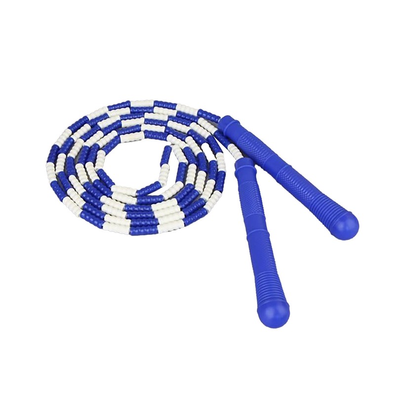 Segmented Jumping 4m Adjustable Fitness Beaded Soft Skipping Rope for