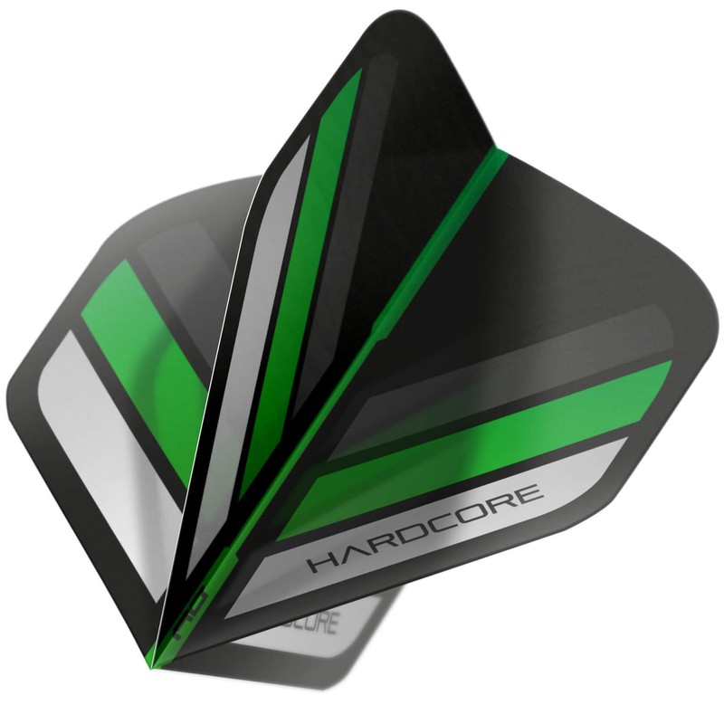 RED DRAGON Hardcore XT Black and Green Stripe Extra Thick