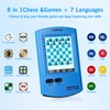 Handheld Electronic Chess Board,8-in-1 Chess Computer ,HD Touch Screen Chess