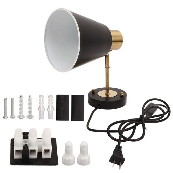 Wall Lamp E27 E26 Lamp Holder Plug in Wall Sconce