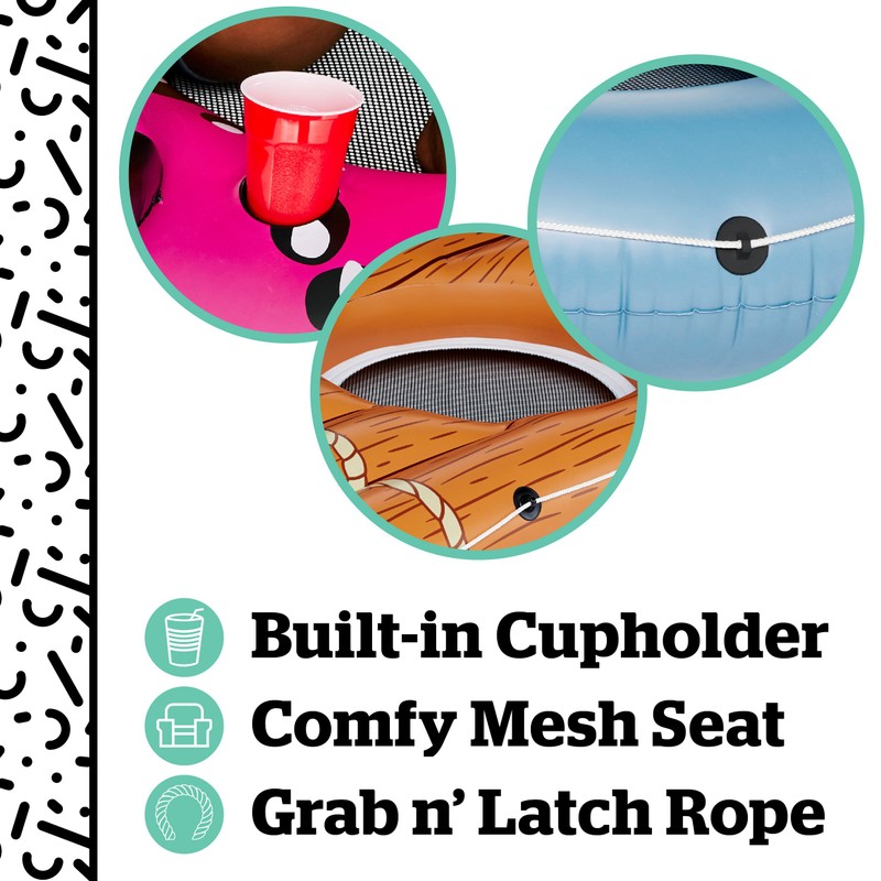 BigMouth River Raft- Butterfly Wings