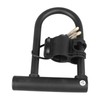 Bike U Lock with Steel Cable 2 Key Universal Anti