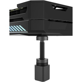 upHere GPU Support Bracket,Graphics Card GPU Support, Video Card Sag Holder Bracket, GPU Stand,Black,GH50K (28-50mm /1.1-1.97in)