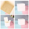 Pack of 15 Gift Boxes Kraft Paper White, Cardboard Boxes,