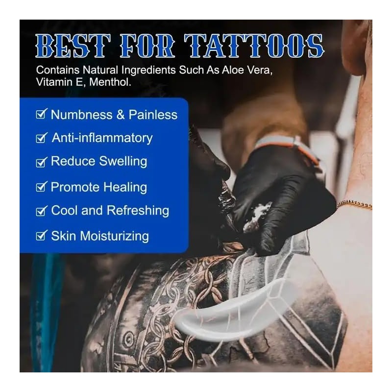 Crema anestésica para tatuajes