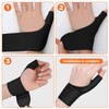 XOKL Pack of 2 Thumb Support for Arthritis, Elastic Thumb