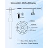 Fuel Sending Unit and Gauge Kit 240-33ohm 6in (150mm) Fuel