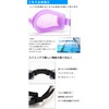 Swans SWRV-003N (LAV) Swim Goggles, For Adults, Anti-Fog, UV Protection,