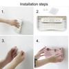 Laugh Cat 4 Pack Hanging Plastic Shoe Rack Wall Mount