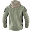 MEGE KNIGHT Men's Hiking Jacket Tactical Military Ranger Green Softshell