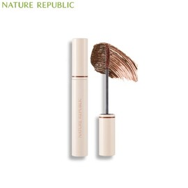 NATURE REPUBLIC Botanical Mood Wear Curl Fix Mascara 7g, Color:Brown