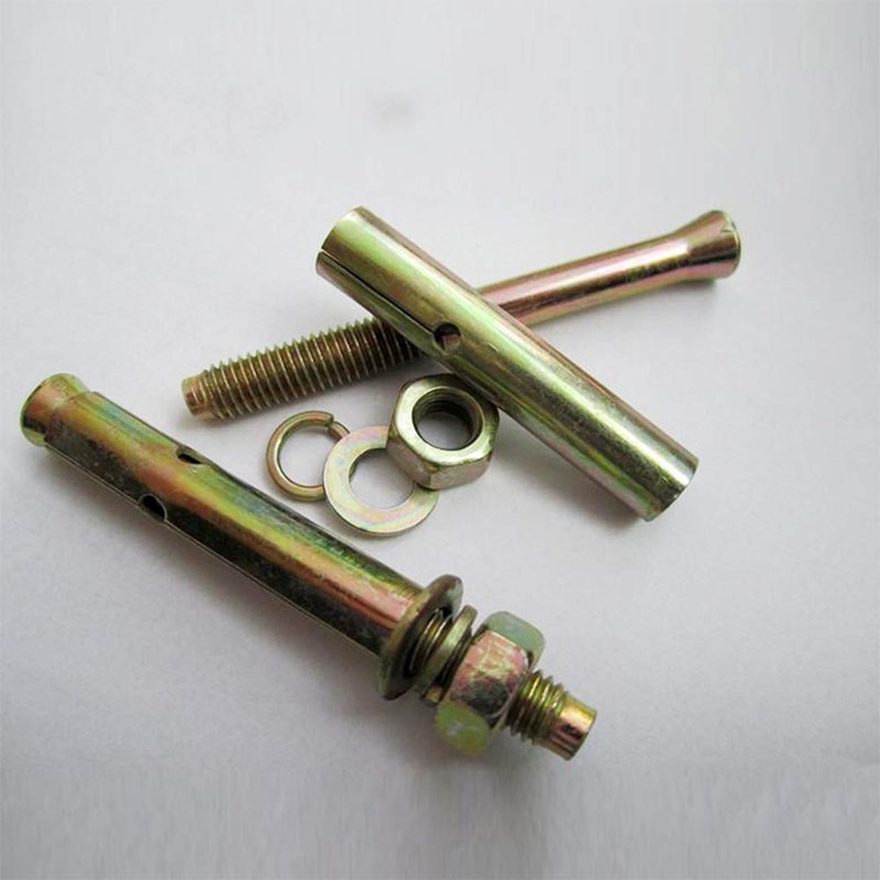 10Pcs Expansion Anchor Bolts Fixing Sleeve Concrete Anchor Expansion Screw