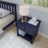 Max & Lily Classic Wood Nightstand with 1 Drawer, Kids
