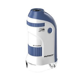 Mini Mikroskop für Kinder mit Objektträger Set: 60x-135x LED Taschenmikroskop Tragbares Handmikroskop Bildungsgeschenk für Kinder Studenten Erwachsene Mikrobiologische Beobachtung - Marineblau