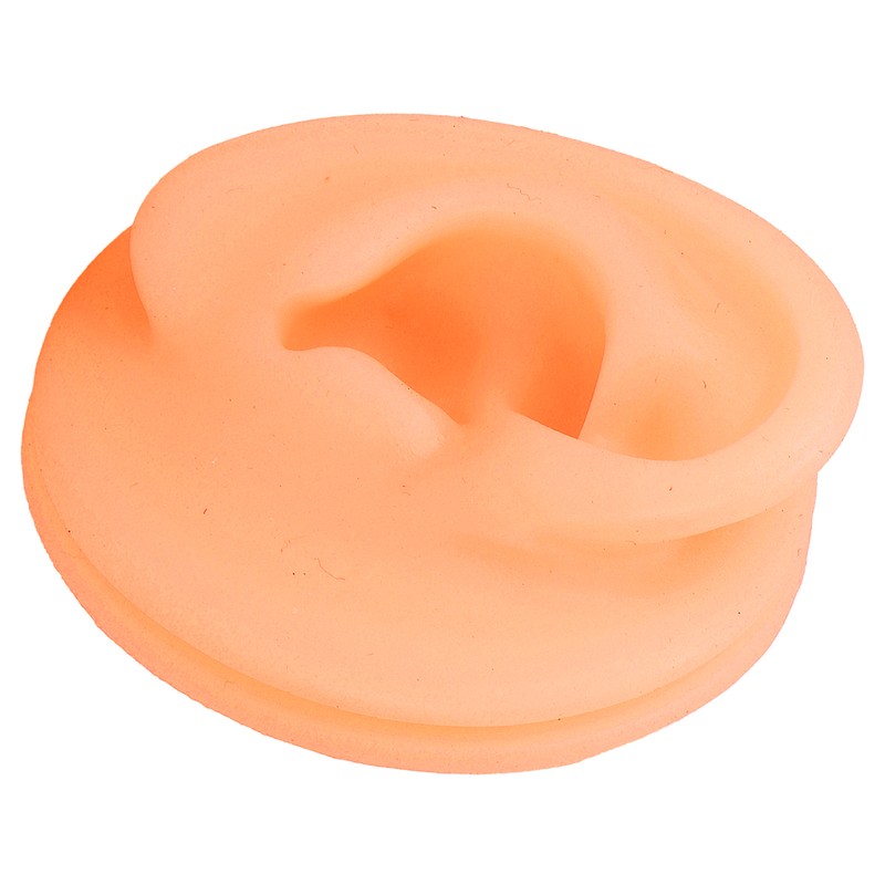 Silicone Ear Acupuncture Practice Model Reusable Simulation Ear Display Model