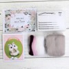 TopHomer Wool Felt Material Production Package DIY Cute Hand Spinning