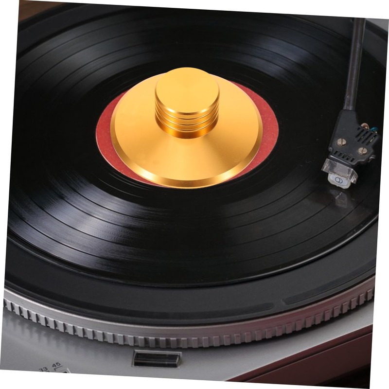 Kisangel Vinyl Turntable Weight Stabilizer Nonslip Record Weight for Turntable