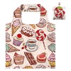 BeeGreen Cute Toiletries Collapsible Grocery Bag Bulk Gift for Women