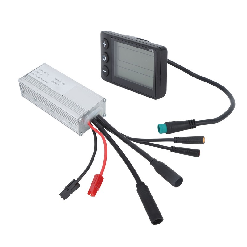 Electric Bike Conversion Kit 25A Controller Waterproof Instrument Control Panel