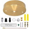 ECUDIS Pendant Light Canopy Kit, 4.7 Inches Ceiling Light Fixture