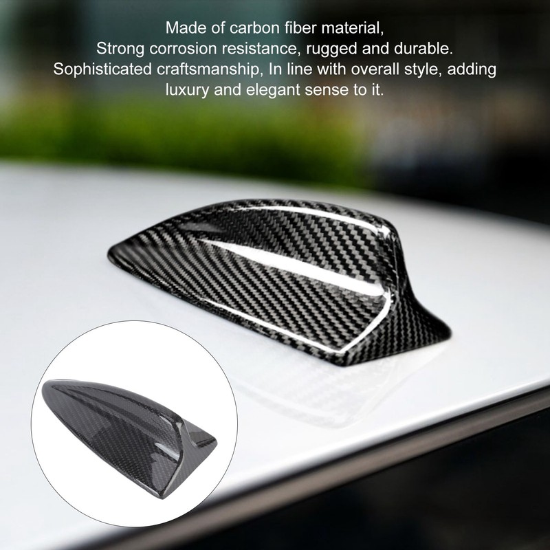 180mm Car Roof Antenna Cover Shark Fin Aerial Trim Cap