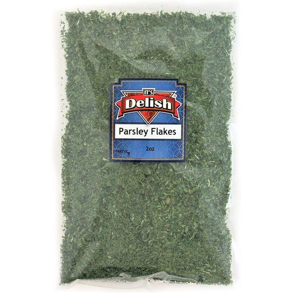 Dried Parsley Flakes by Its Delish (2 Oz)