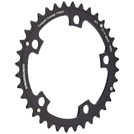 Stronglight 5-Arm/110PCD Chain Ring - Black, 42 T