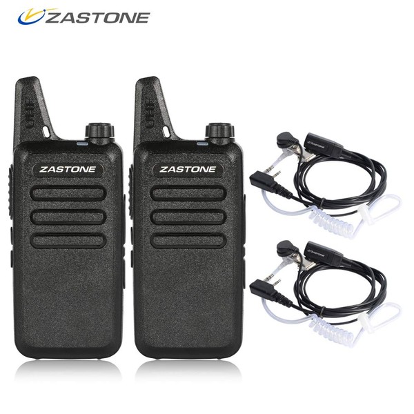 Zastone X6 Rechargeable Long Range Two-Way Radios with Earpiece 4