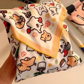 Magic Self-Adhesive Cloth Makeup Bags Washable Microfiber Velcro Wrap Flexible storage bag - Color: B+C