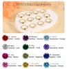 DONYUDE July Birthday Gifts for Women Birthstone Rings for Women