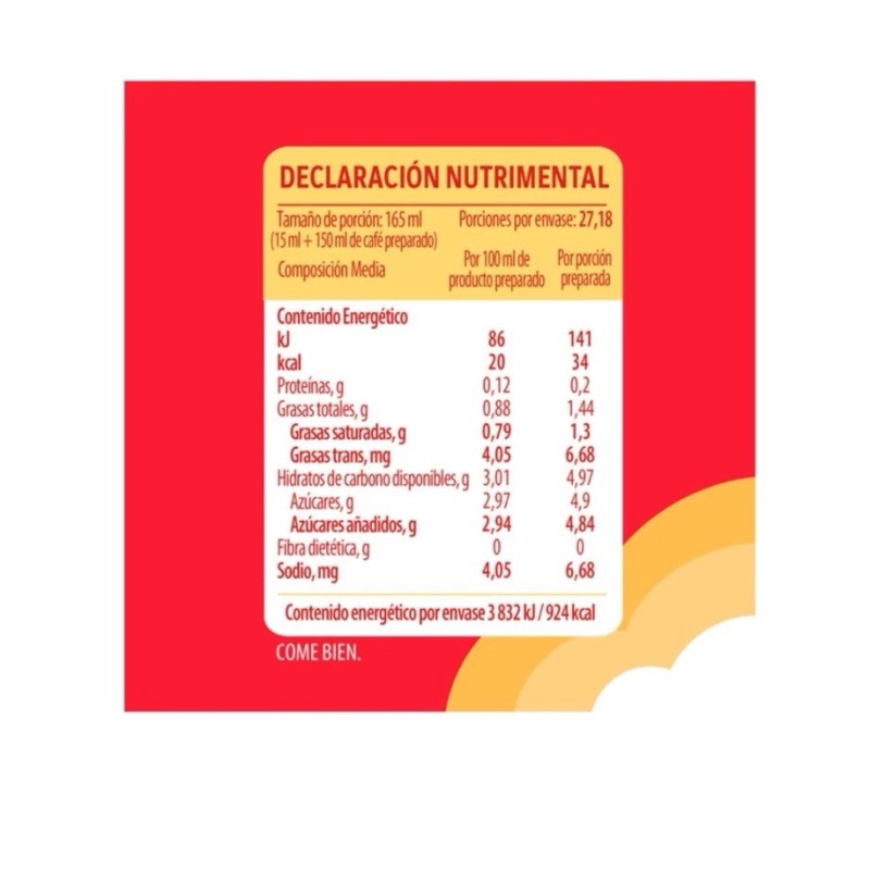 Coffee-mate 3 -COFFEE MATE CHOCOLATE CARLOS V COFFEE CREAMER LIMITED