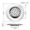 Stainless Steel Sink Strainer for Kitchen & Bathroom – Mesh