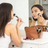 Travel Makeup Organizer, Compact Lightweight Accessory for Travel and Daily