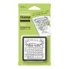 DESIGNPHIL Midori 35392006 Self-Inking Stamp, Habit Tracker Pattern