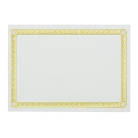 Royal Greek Key Design Disposable Placemats, Package of 1000
