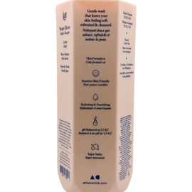 Athena Club Super Bloom Creamy Body Wash, Vegan, pH Balanced, Sulfate-Free, Vitamin-Enriched