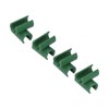 100Pcs Gardening Fixed Cross Clip Plastic Plant Buckle Clamp Clip