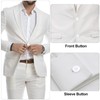 404 Pcs Buttons, Round White Buttons, 2 Hole and 4