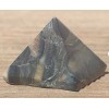 NATURAL BLUE TIGER EYE SMALL GEMSTONE PYRAMID 20-22mm