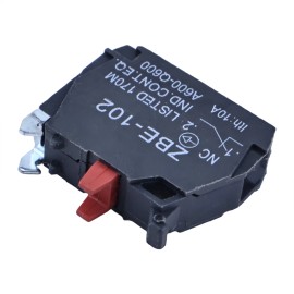 Unbranded Schneider Switch Contact Blocks ZBE-102 ZBE102 for Harmony XB4 XB5 Series SPST