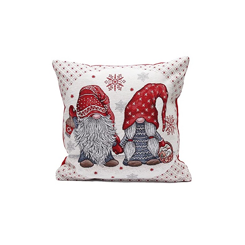 Peggy Wilkins Textiles Mr & Mrs Scandanavian Gnomes Tapestry Christmas