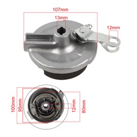 FLYPIG Motorcycle Rear Drum Brake Pad Shoe Assembly Fit Honda CRF 50 CRF50 DIrt Pit Bike Wheel Brake Shoe Drum Hub