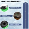 Liqmeivre 10" Car Wash Brush Head,Scrub Brush Attachment for Extension