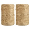 Vivifying 328 Feet Jute Twine, 2Pcs 3mm Jute Twine String
